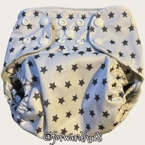 Simple Being  | Star Covered | Cloth Diaper Cover